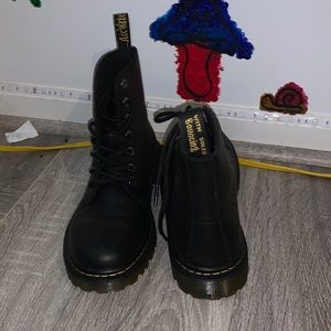 Black lace up Dr.Martens size 8